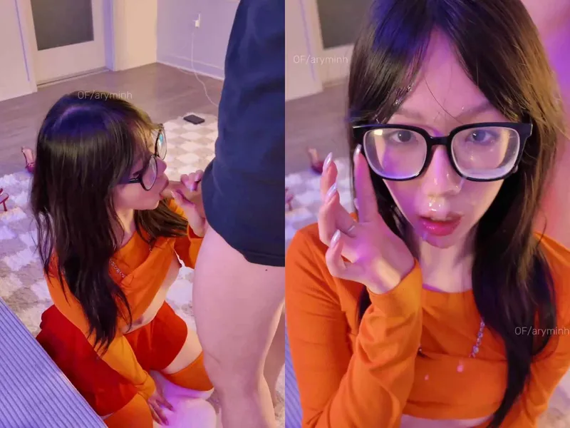 Aryminh mút chim như chưa từng được bú